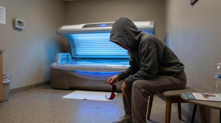 self tanner undertones comparison on different skin tones showing color difference