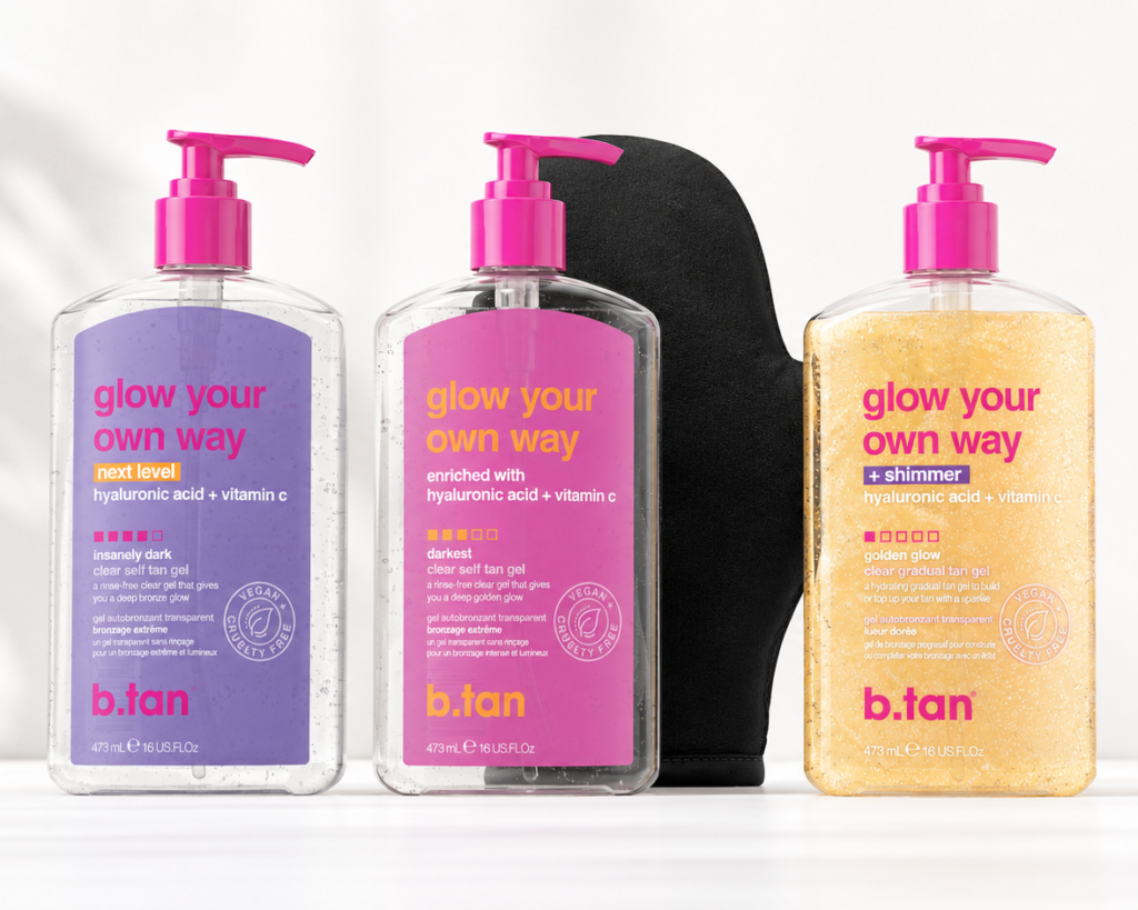 the products of b.tan glow your own way