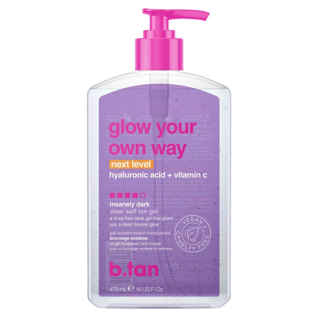 b.tan Insanely Dark Clear Self Tan Gel