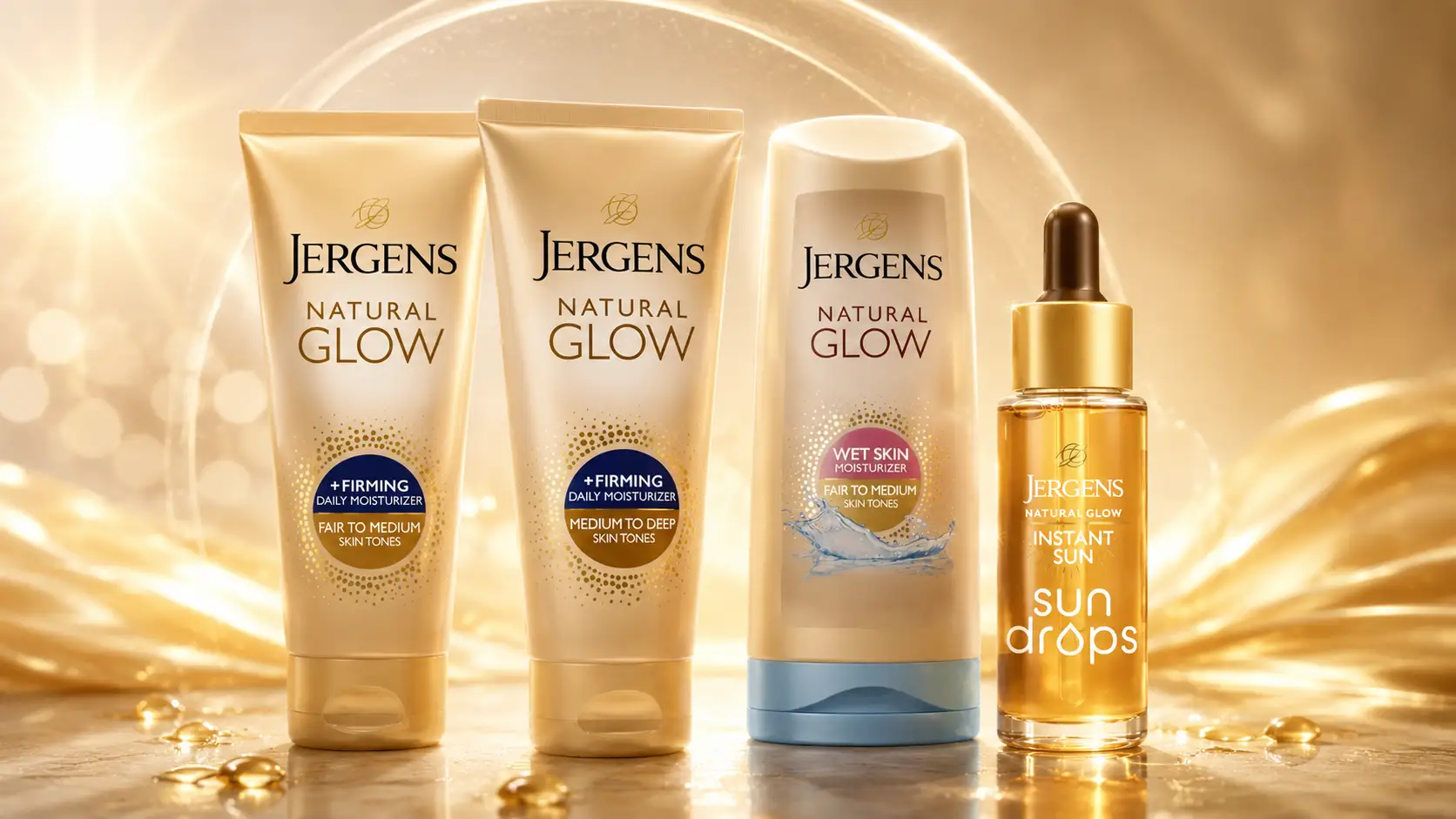 jergens natural glow product line review