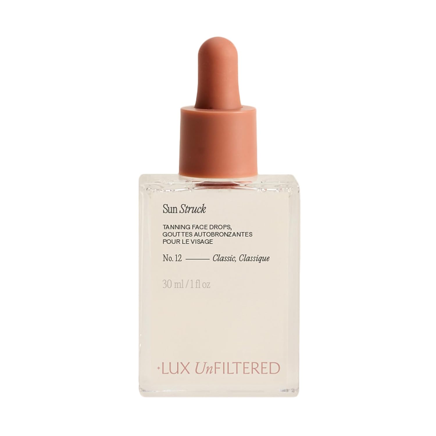 + Lux Unfiltered N&deg;12 Face Tanning Drops