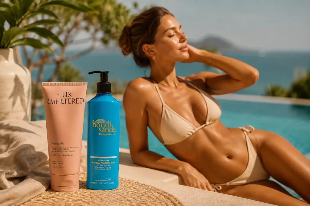 Self Tanner with Moisturizer and how it works